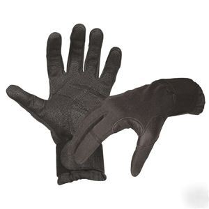 Hatch operator black cqb tactical police gloves md