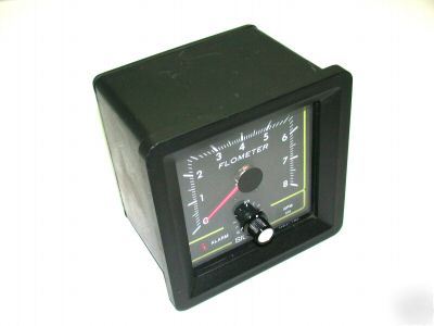 Very nice signet analog flowmeter model P58540-1 MK585