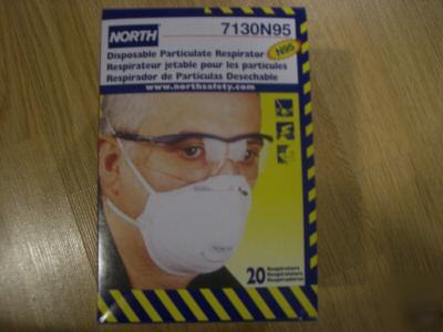 ~ ~ noth particulate respirator 20 pcs 7130N95