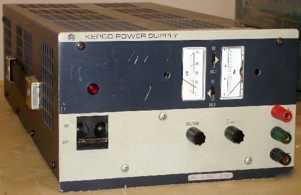 Kepco jqe 36V 15A dc power supply - 