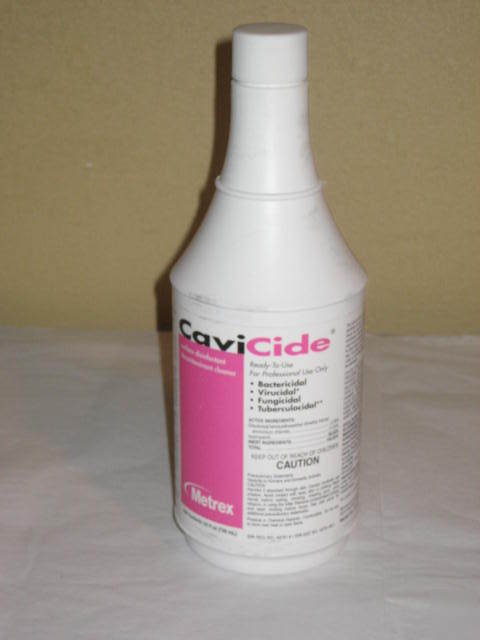 Cavicide surface disinfectant (24 oz. bottle)