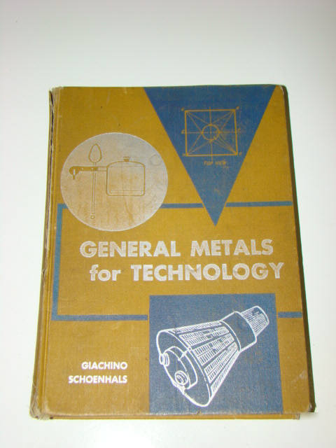 General metals for technology 1964 V972