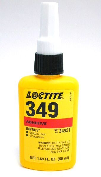 New loctite impruv 349 light cure adhesive 1.69 fl. oz 