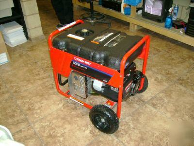 Troy-bilt 5550 watt generator 10 hp ohv - near mint 