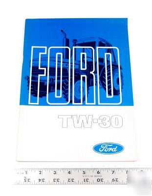 Ford tractor book - tw-30 - spanish -foreign