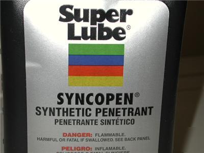New quart super lube synthetic penetrant pentrating oil