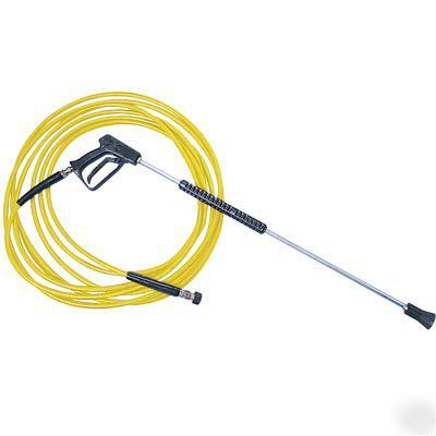 Pressure washer hose wand & gun kit 100' hose included