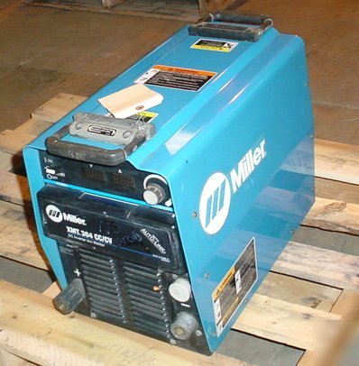 Miller xmt 304 cc/cv multiprocess welder power source