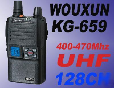 Wouxun kg-659 uhf 400-470MHZ commercial radio 128CH