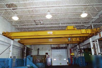 10 ton x 36' zenar double girder overhead bridge crane