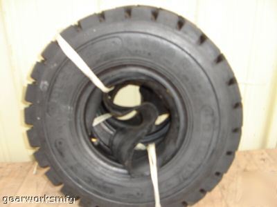 5.00-8 pair forklift tires industrial tug fork lift 8PR