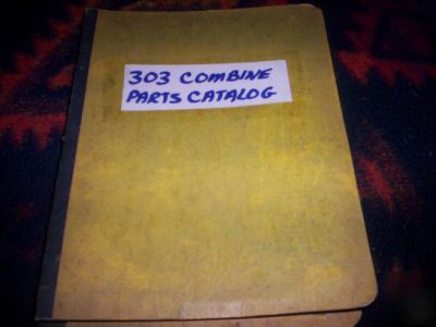 Ih international 303 combine parts catalog