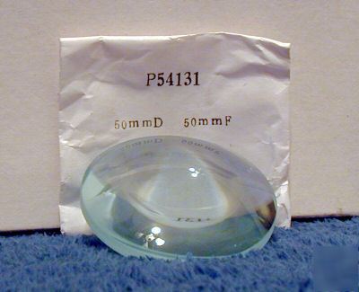 Glass prism optical laser double concane magnifying len