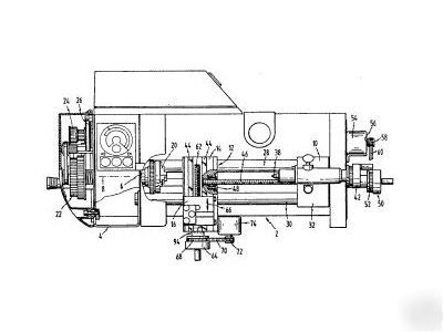 Hundreds of lathe related patents compiled on cd