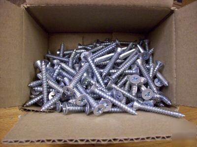 200PCS of flat head sheet metal screws #14 -2