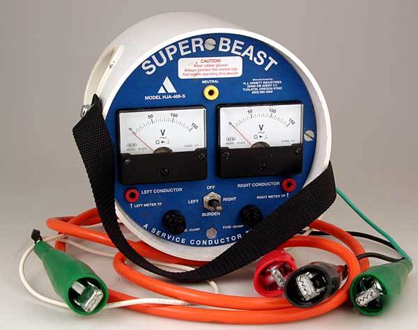 Arnett super beast secondary service conductor tester