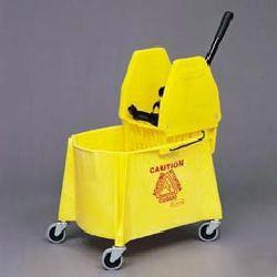Heavy duty mop bucket & wringer combo - 44QT - cheap 