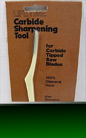 New carbide sharpening tool 100% diamond hone omark usa