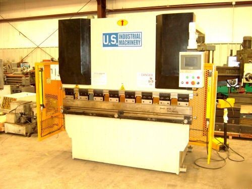 Used u.s. industrial hydraulic press brake, 44 ton x 6'