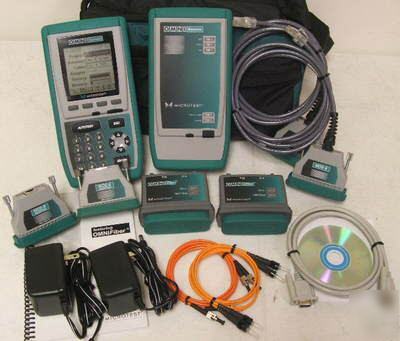 Fluke microtest omniscanner CAT6 omni fiber 850 1300NM