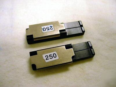 2 fiber holder 250UM 12MM x 45MM fit ericsson fsu -pair