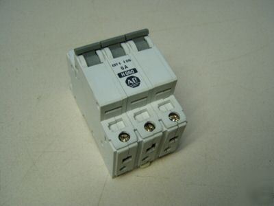 Allen bradley 6A 3P circuit breaker m/n: 1492-CB3 H060