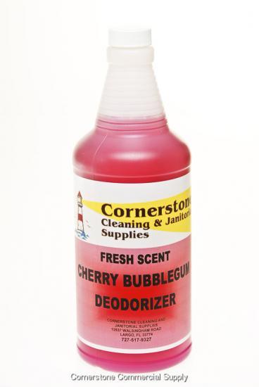 Fresh scent cherry deodorizer 1QT carpet cleaning agent