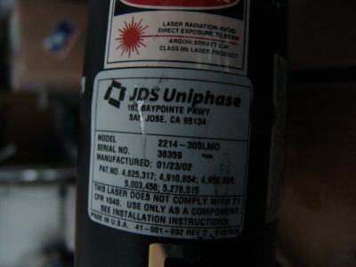 Jds uniphase 2214-30SLMD pulsed laser module