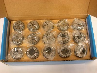 New brand 15 pcs ER25 collet set 1.0MM - 16.0MM 