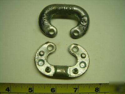 Tow log chain connecting repair link 1/2