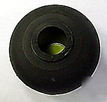 New 4â€x 2â€brand med. heavy duty round blck wheels