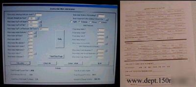 New janitorial bid calculator with survey forms 