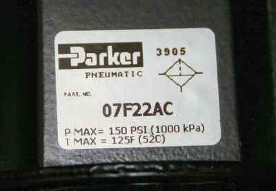 Parker pneumatic 3/8