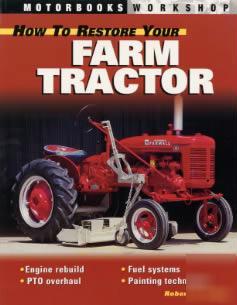Restore farm tractor book farmall john deere ford allis