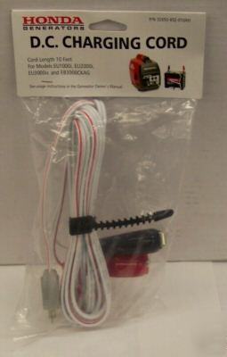 Honda d.c. charging cord for EU1000I EU2000I EU3000IS