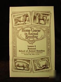 1961 home course in animal breeding #4