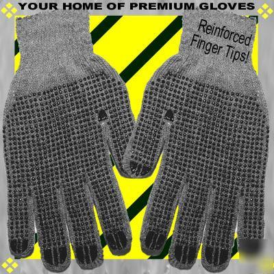 30PR l work latex dot grip palm & fingers premium glove