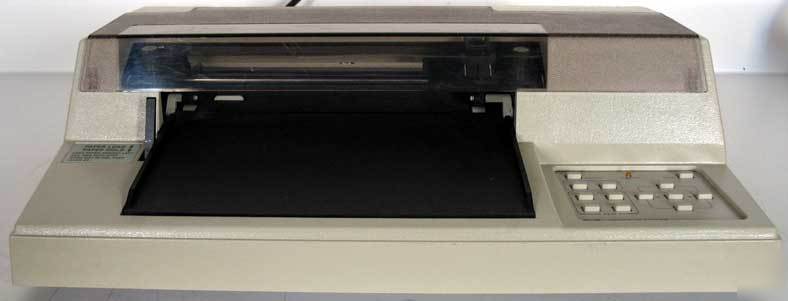 Hp/agilent 7470A graphics plotter/printer w/manl, pens