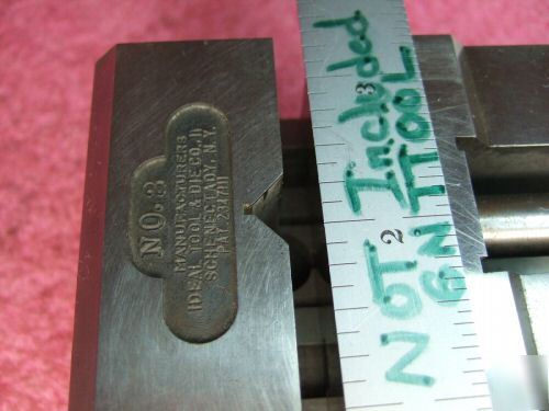 Ideal tool sine vise dove-tail grinding vise 