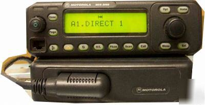 Motorola mcs 2000 110 watt vhf P25 compliant radio