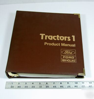New ford/ holland product man - tractors - vol. 1