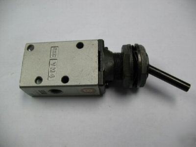 Smc VM4 hand operated solenoid - nos