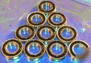10 miniature bearing 6901-2RS 12MM x 24MM x 6 bearings