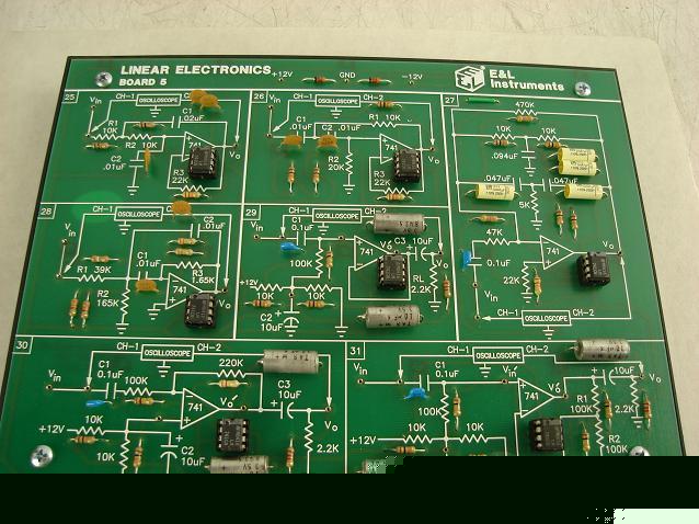 E&l instruments 325-1465 linear electronics board 5