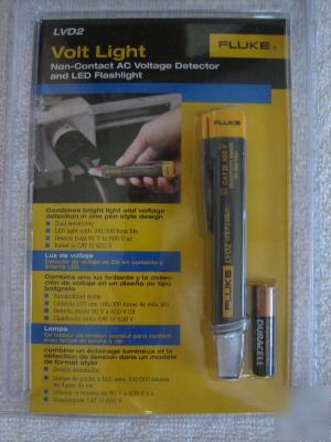 New fluke LVD2 voltage detector and led flashlight ** **
