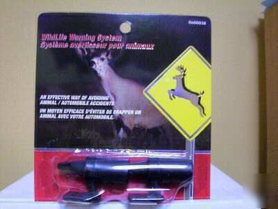 New wildlife warning system deer whistle truck car safe