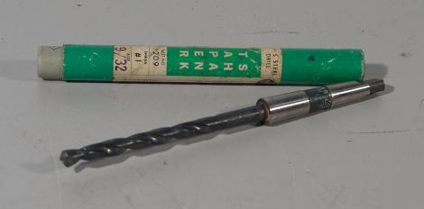 Precision twist drill high speed steel 9/32