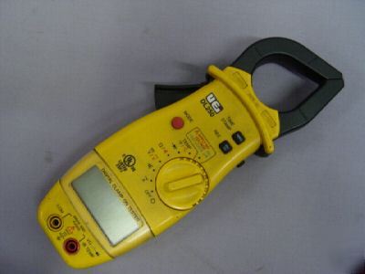 Uei DL250 clamp meter, case, belt carrier & temp probe 