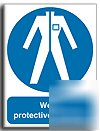 Wear protec. cloth.sign-adh.vinyl-300X400MM(ma-058-am)