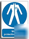 Wear protec. cloth.sign-adh.vinyl-300X400MM(ma-058-am)